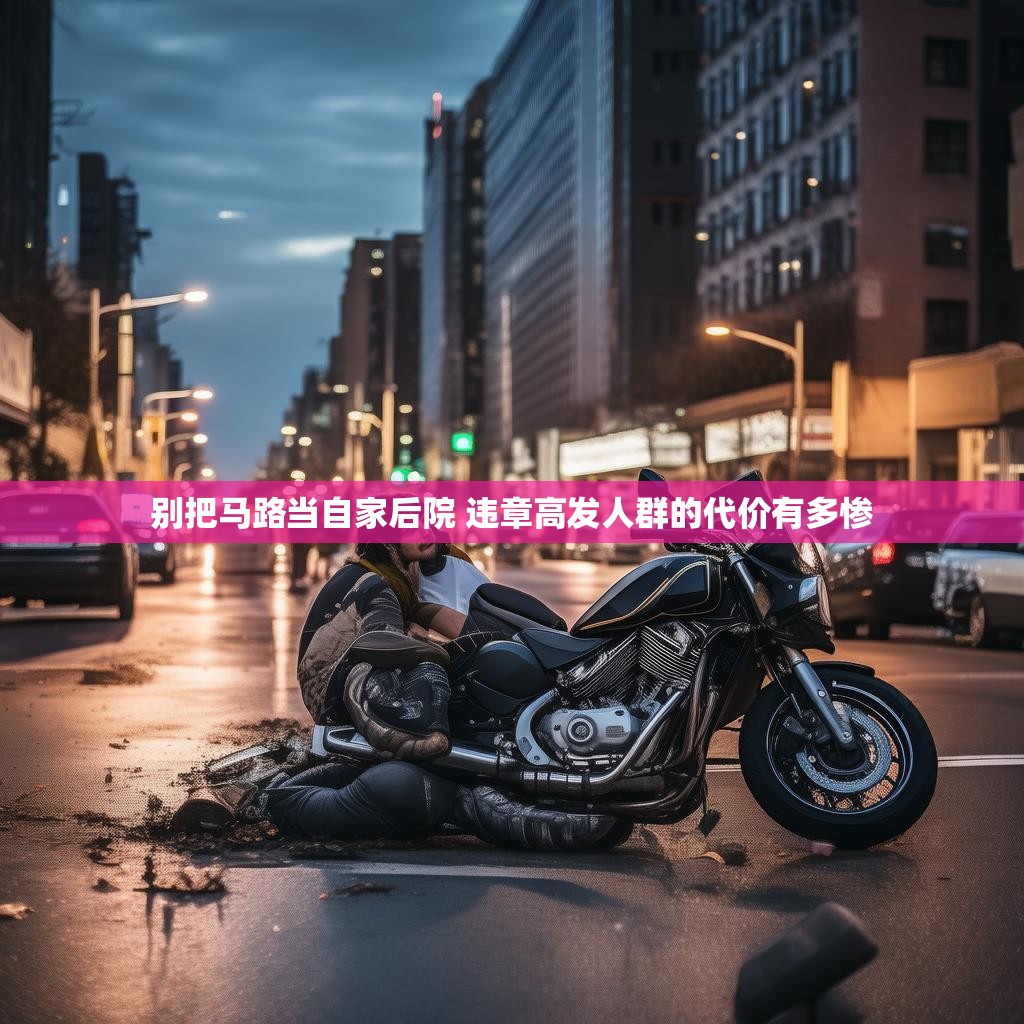 别把马路当自家后院 违章高发人群的代价有多惨 别把马路当自家后院 违章高发人群的代价有多惨