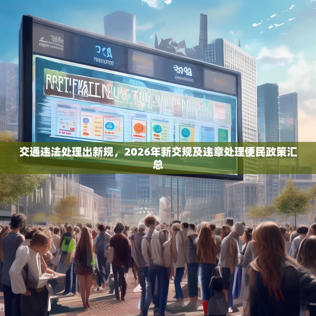 交通违法处理出新规,2026年新交规及违章处理便民政策汇总 交通违法处理出新规,2026年新交规及违章处理便民政策汇总