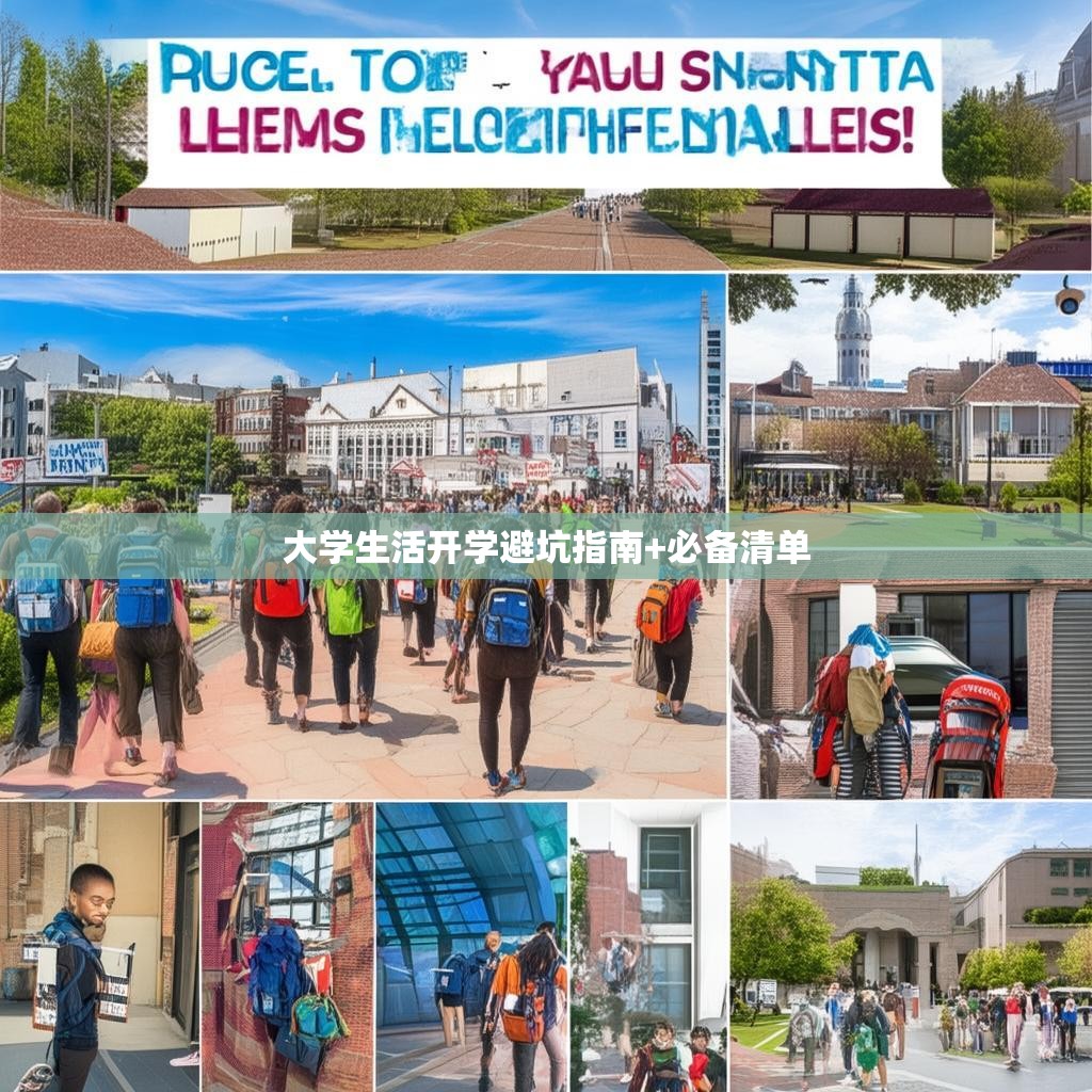 大学生活开学避坑指南+必备清单