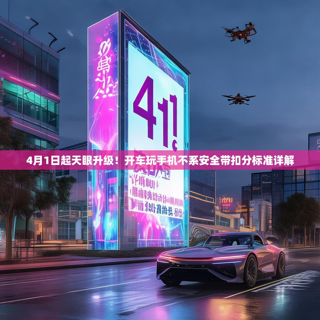 4月1日起天眼升级!开车玩手机不系安全带扣分标准详解 4月1日起天眼升级!开车玩手机不系安全带扣分标准详解