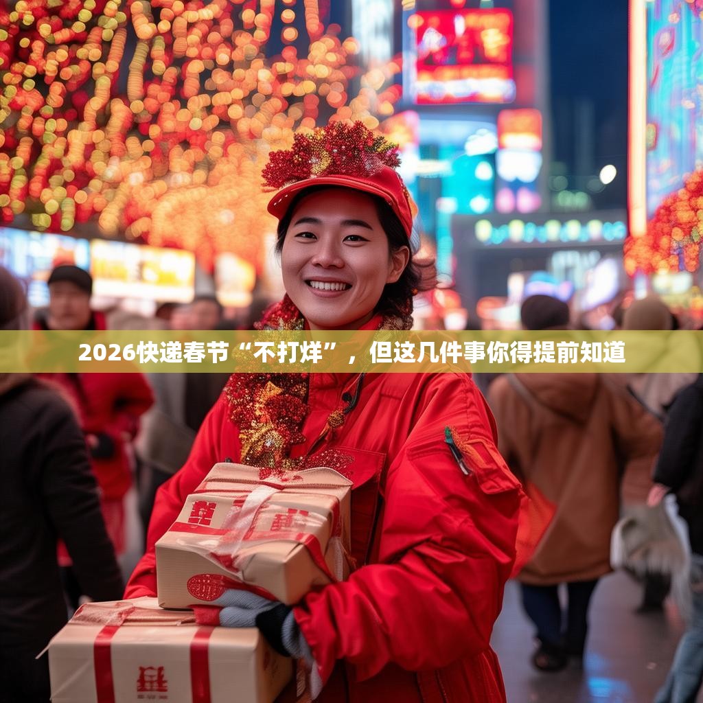 2026快递春节“不打烊”,但这几件事你得提前知道 2026快递春节“不打烊”,但这几件事你得提前知道