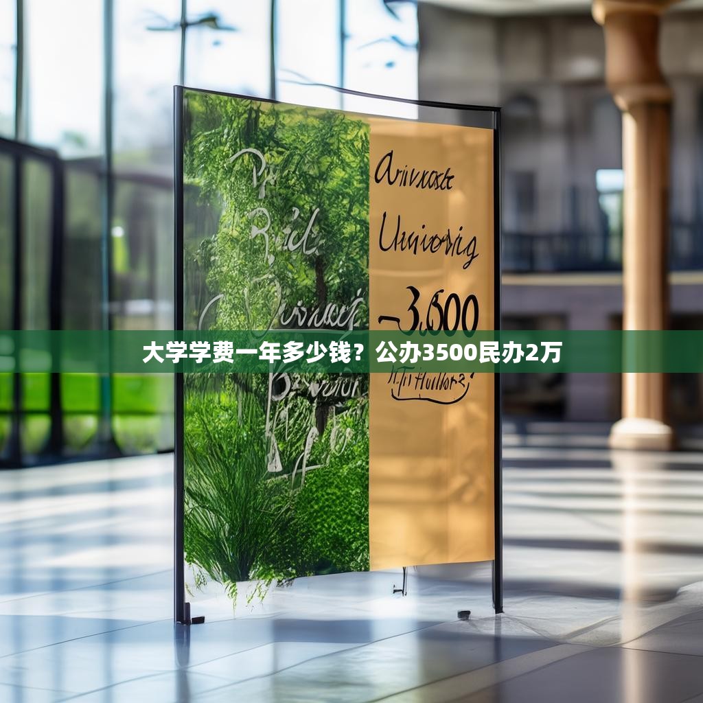 大学学费一年多少钱?公办3500民办2万 大学学费一年多少钱?公办3500民办2万